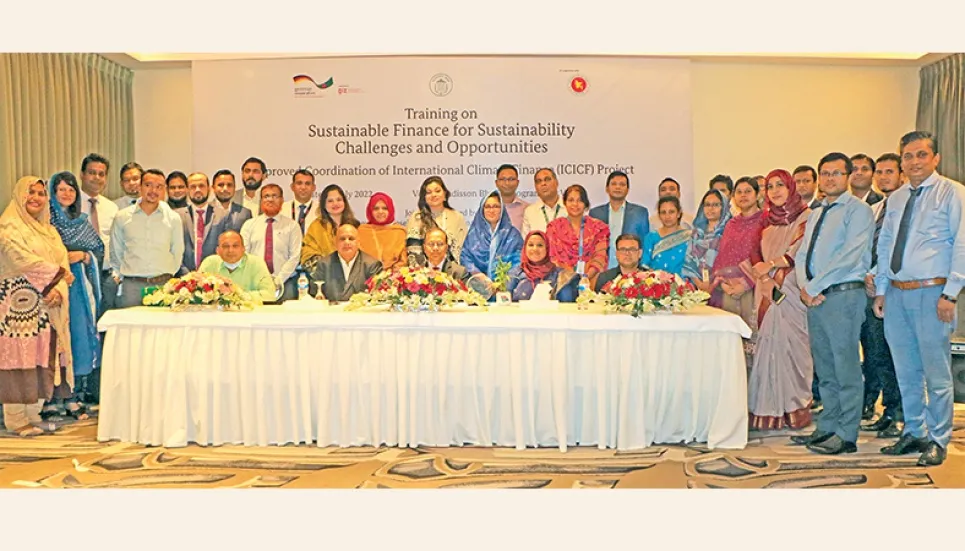 GIZ organises sustainable finance training for bankers