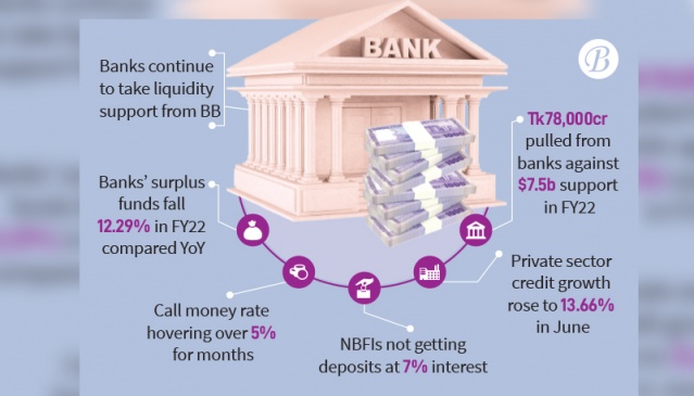 Banks, NBFIs Struggle With Liquidity Shortage - The Business Post