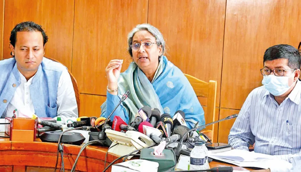 Allowing student politics up to institutions: Dipu Moni 