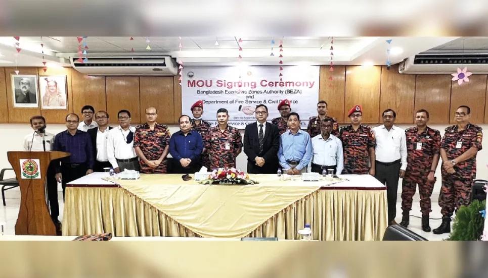 BEZA signs MoU with Fire Service 