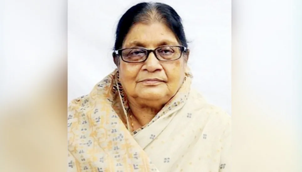 Sajeda Chowdhury passes away