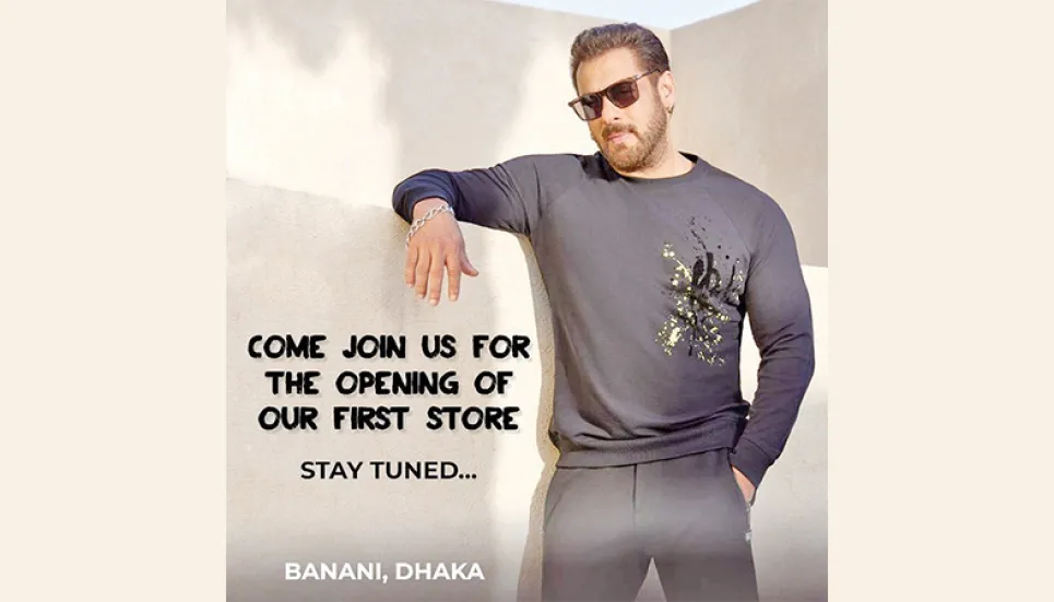 Salman Khan to open clothing outlet in Dhaka