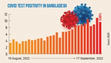 Covid: Daily infection rate jumps to 9.66% 