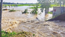 Rains, onrush of upstream water flood 4 Feni villages 