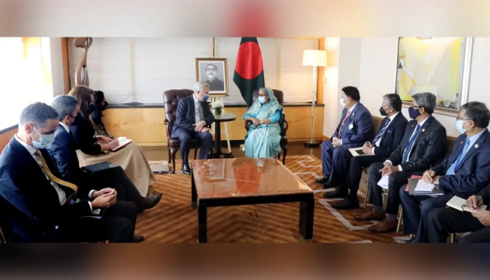 PM seeks UN’s intensified role in Rohingya repatriation 