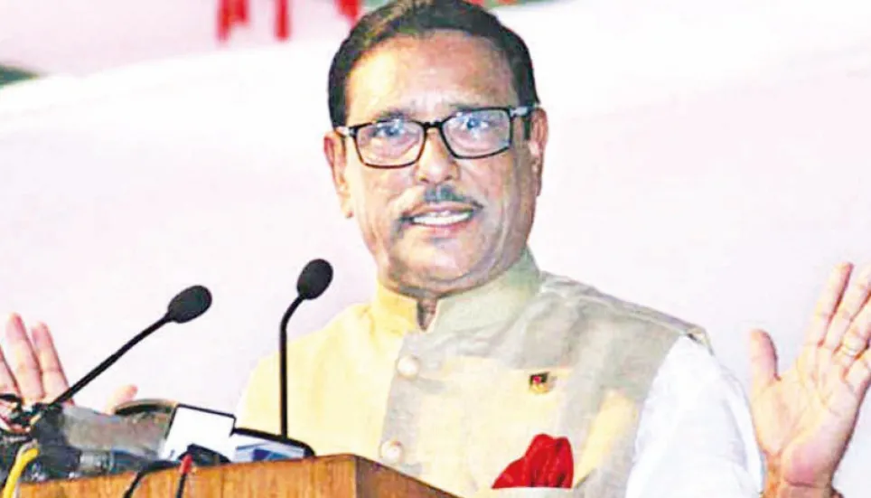 No scope to change govt without polls: Quader 