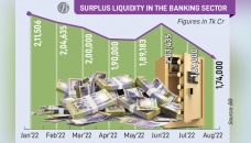 Banks’ surplus liquidity keeps falling 