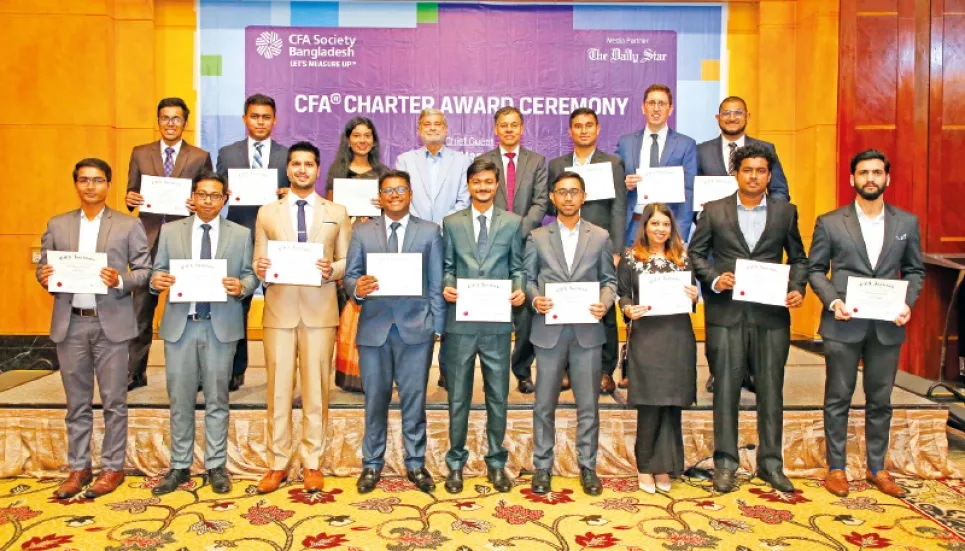 CFA Society Bangladesh welcomes 17 new CFA Charter holders 