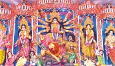 Durga Puja celebrated amid festivity in Bagerhat 
