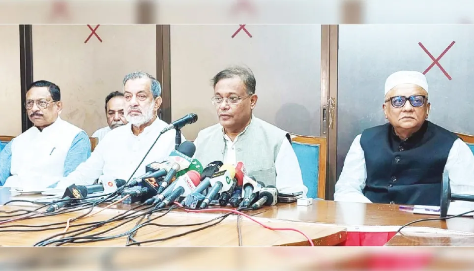 Hasan sees BNP’s Ctg rally a flop programme 