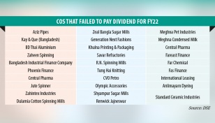 29 firms pay ‘no dividends’ despite stern regulatory watching 