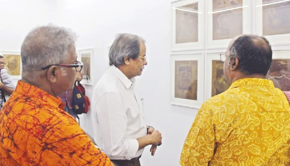 Art exhibition Mindscape taking place at Kala Kendra 