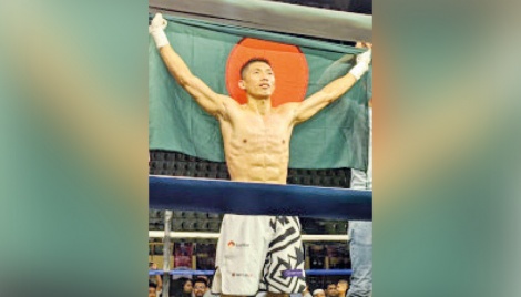 Boxer Sura Krishna Chakma becomes bKash brand endorser 