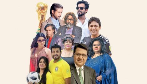 World Cup fever grips celebrities