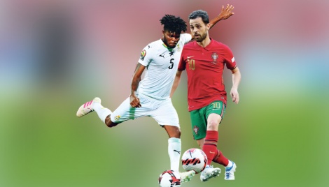 Portugal start campaign against gritty Ghana 