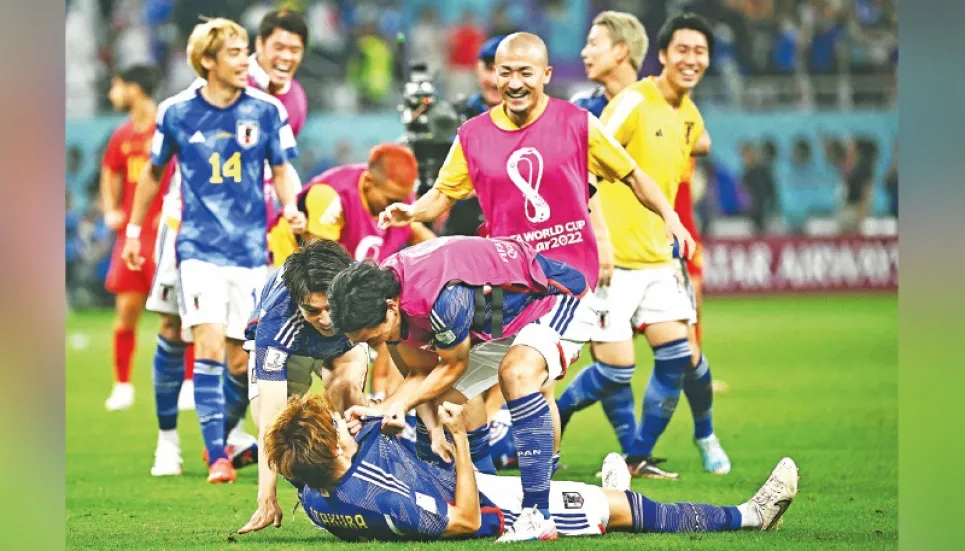 Samurai spirit: Japan explodes with World Cup joy 