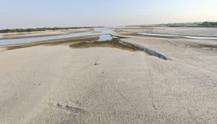 Dharla River turns into canal 