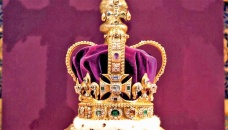 Historic crown modified to fit King Charles III
