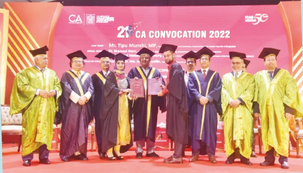 505 receive CA certificates at ICAB Convocation 