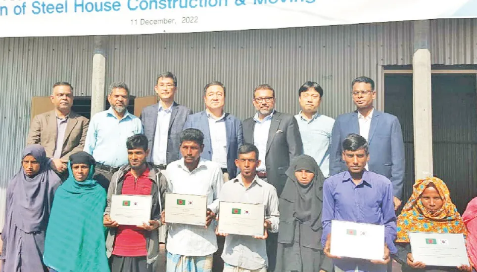 PHP Family, POSCO intl join hands to provide housing for destitute 