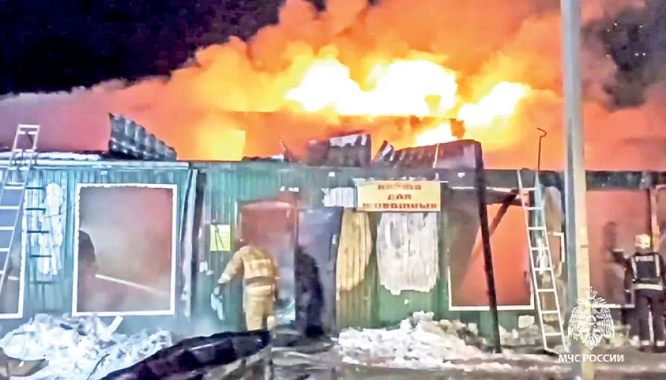 22 killed in Russia nursing home fire