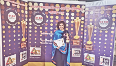 Mehreen honoured with BCRA Best Pop Singer award