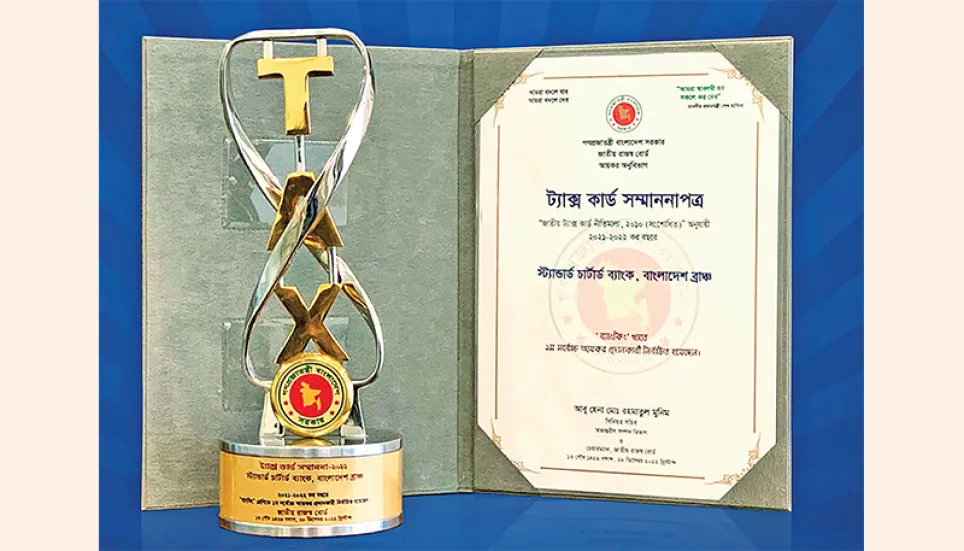 StanChart recognised as highest taxpayer in banking category The