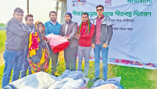 LankaBangla Foundation distributes blankets in Faridpur 