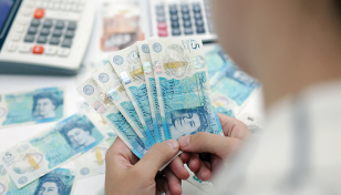Sterling falls back from 7-month high