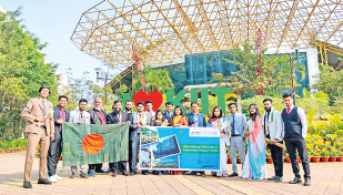 Daffodil Polytechnic students join internship programme in India