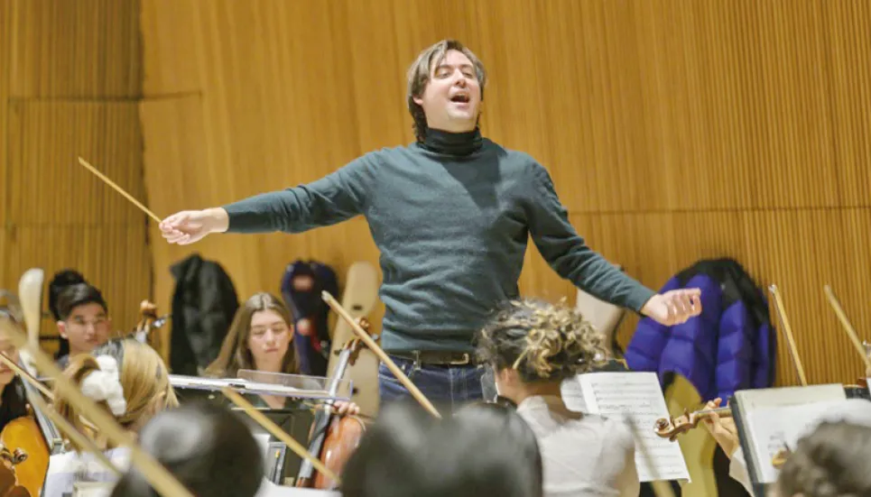 Youth symphony vies for a Grammy with debut album