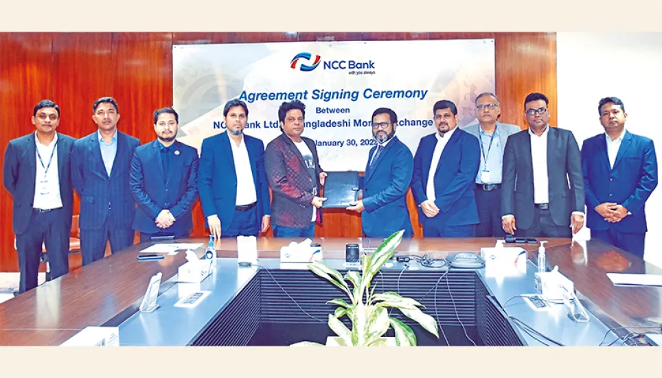 NCC Bank signs agreement for quick remittance services