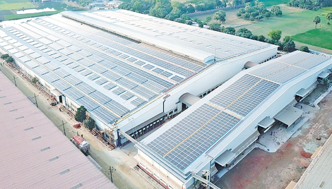 IDCOL funds 2.40MWp rooftop solar project of Janata Jute Mills