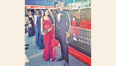 Pritom, Xefer grace the Grammy red carpet