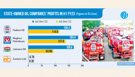 State-owned oil cos post bumper growth after fuel price hike