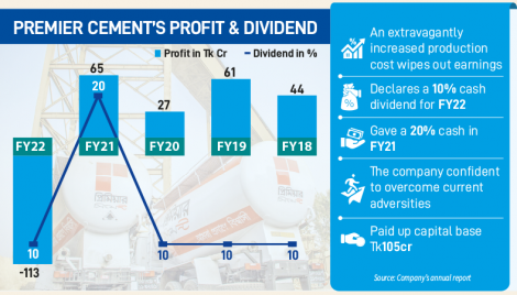 Premier Cement cares for shareholders despite griefs