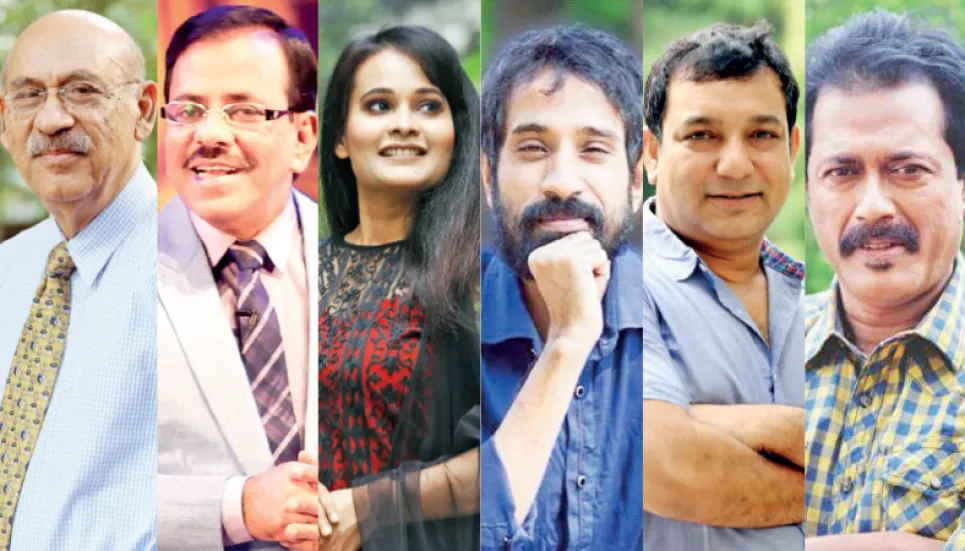 Celebrities releasing books at Ekushey Book Fair