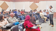 Workshop held at ULAB on ethical practice in theatre making