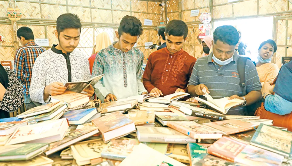 Sales rise as Ekushey Book Fair enters last week