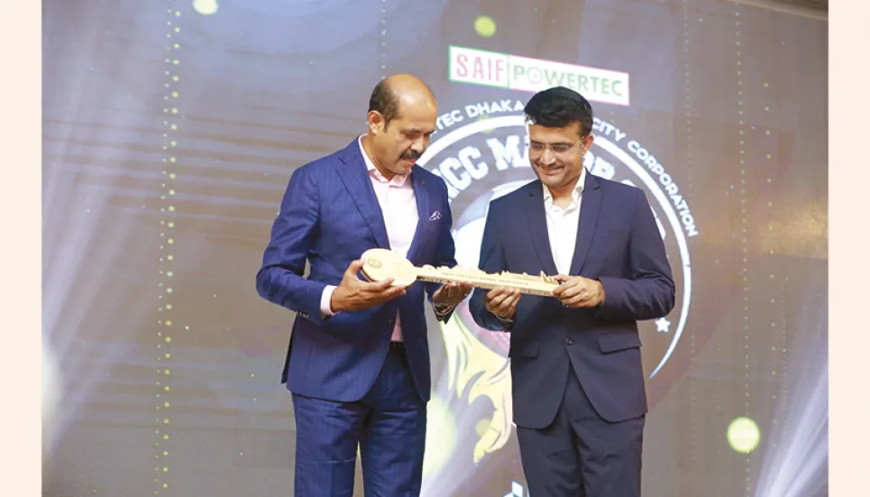 Ganguly inaugurates DNCC Mayor Cup