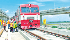Test run of special train on Padma Bridge next week