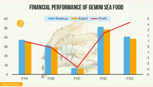 Gemini Sea Food’s profit almost doubles in H1 FY23
