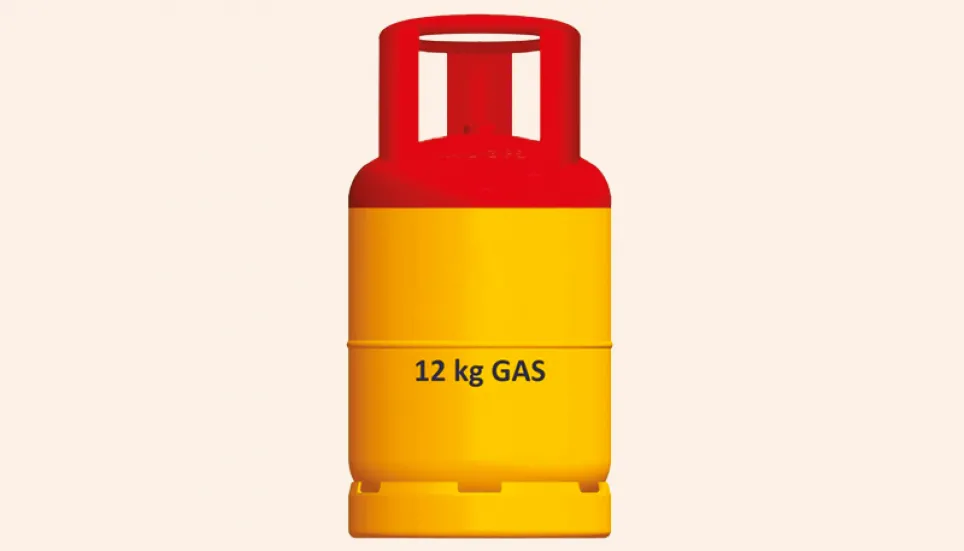 12kg LPG price slashed by Tk244