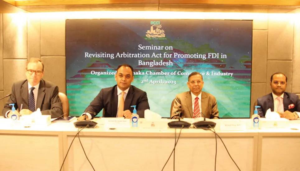 DCCI: Reform of Arbitration Act will boost FDI inflow 