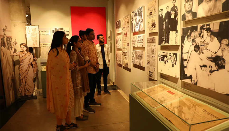 Students build largest liberation war oral history bank
