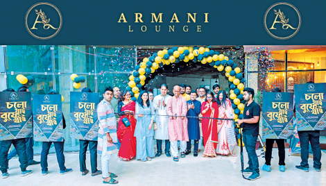 Armani Lounge opens its doors to Dhakaites 