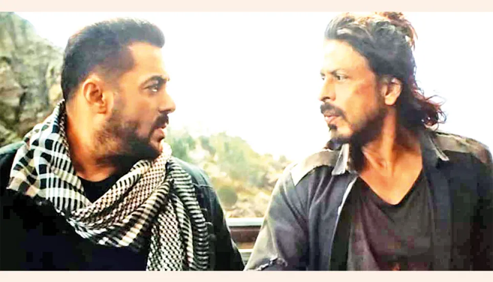 ‘Pathaan x Tiger’ theme of Shah Rukh and Salman out 