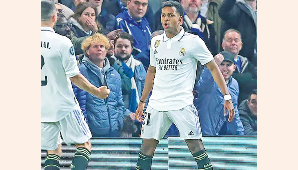 Rodrygo double sends Madrid to semi finals