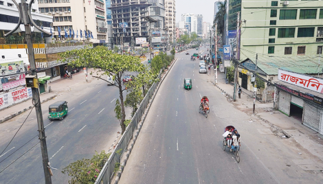 Dhaka wears deserted look on first workday after Eid