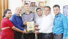 Mahmudul selected best player of Milestone College